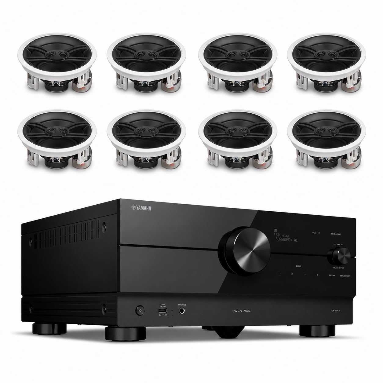 YAMAHA - Blu-ray SURROUND AV RECEIVER - AVENTAGE