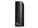 Front. Western Digital - WD Elements 22TB USB 3.0 Desktop External Hard Drive WDBWLG0220HBK-NESN Black - Black.