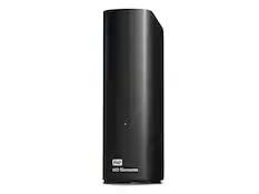 Front. Western Digital - WD Elements 22TB USB 3.0 Desktop External Hard Drive WDBWLG0220HBK-NESN Black - Black.