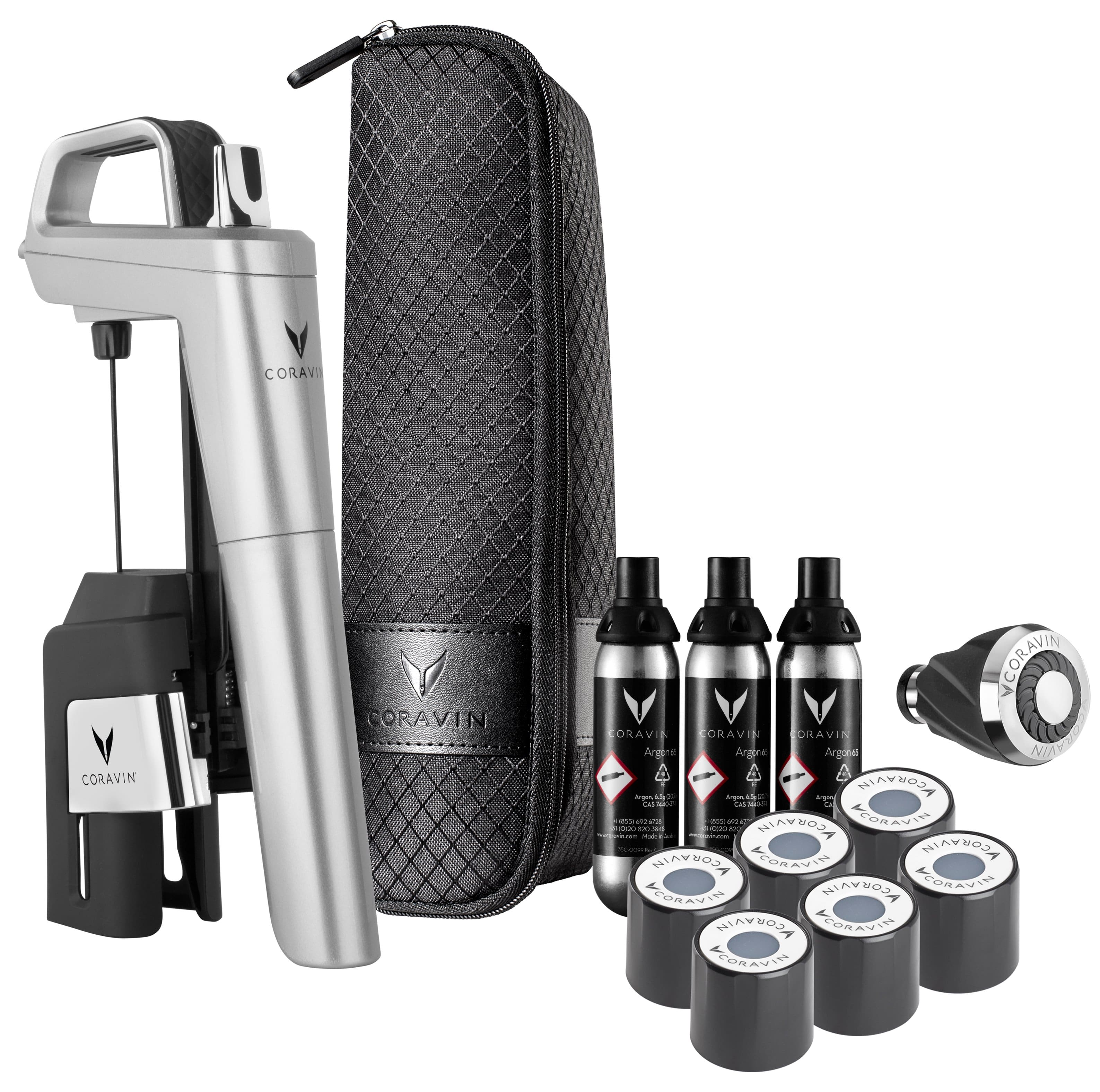 Angle. Coravin - Timeless Six+ - Silver.