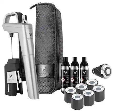 Angle. Coravin - Timeless Six+ - Silver.