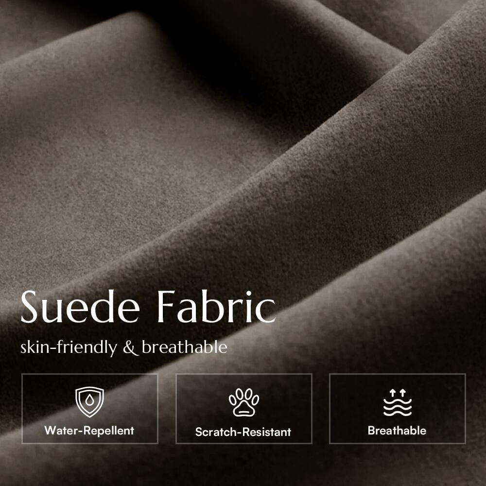 Suede Fabric
skin-friendly & breathable

- Water-Repellent
- Scratch-Resistant
- Breathable