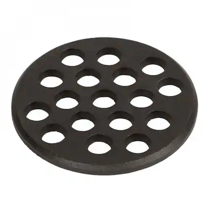 Front. Big Green Egg - Replacement Part 103062 | Fits Big Green Egg Models and more | Grill Grates heat plates and angles.