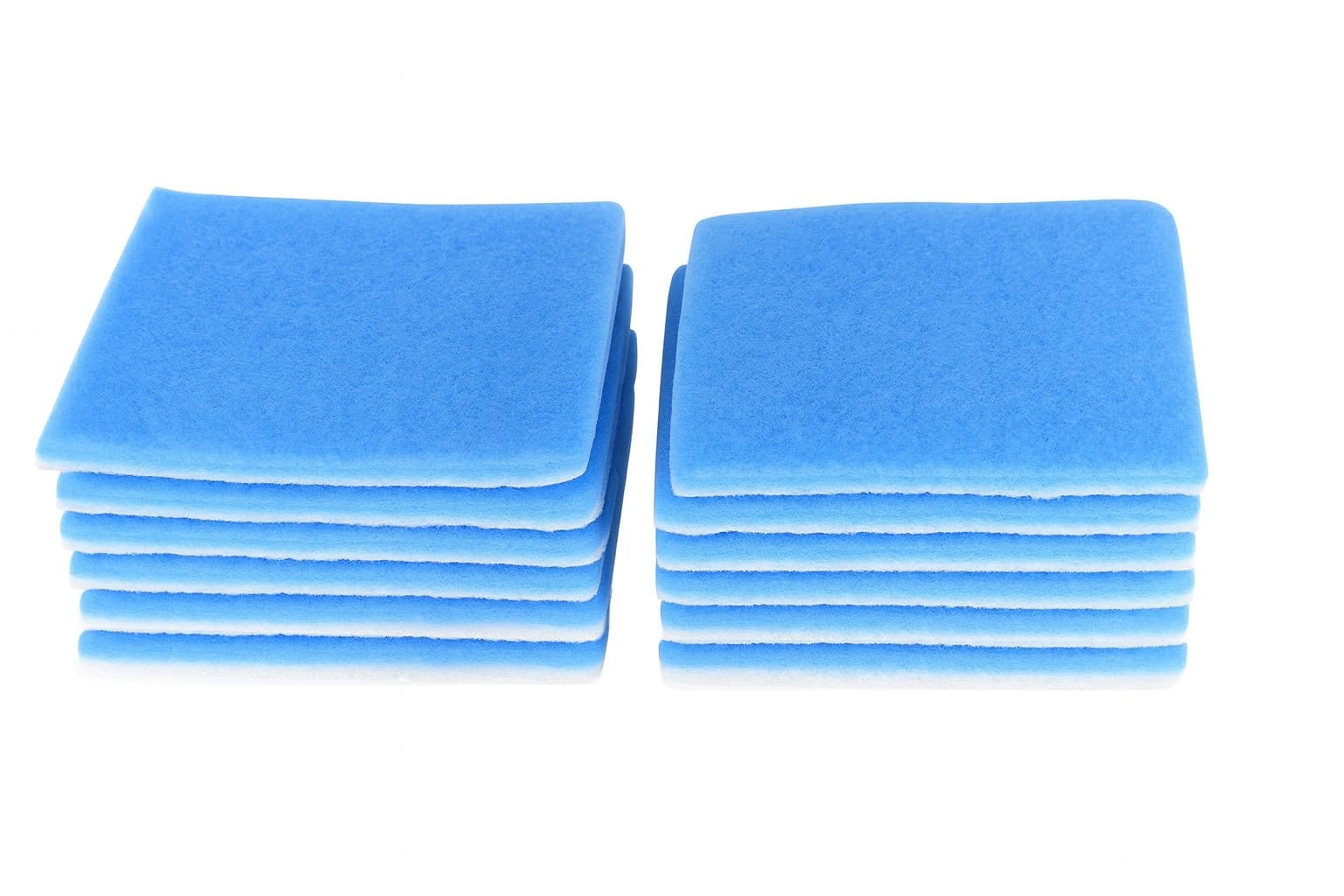 HQRP - 12-Pack Dryer Vent Polyester Filters for BetterVent ADR1BVC, FUNMAS 30861 - 7 x 8.25 in