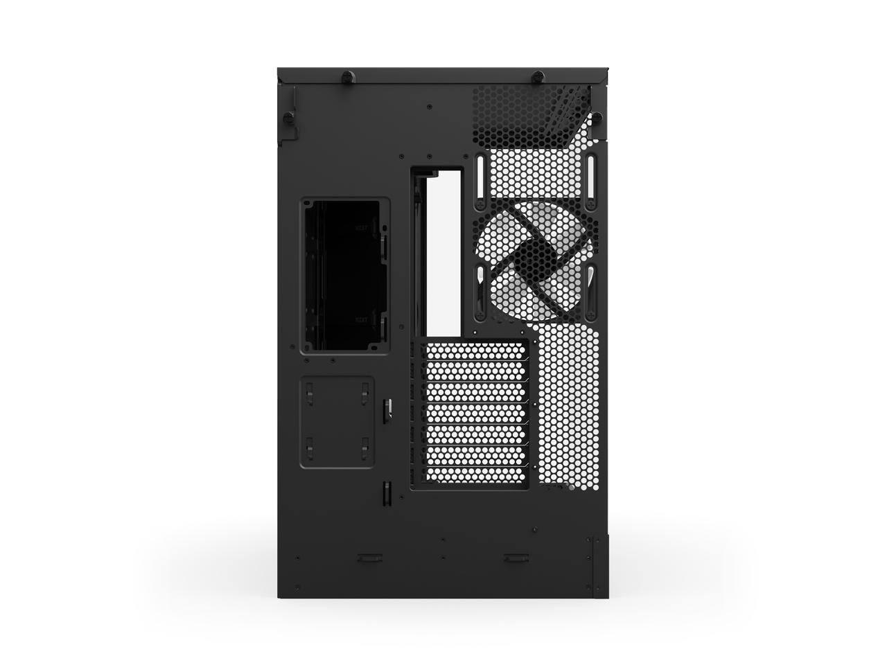 Alt View 8. NZXT - NZXT CM-H92FB-P1 Black tinted tempered glass Mid-Tower Case (Computer Cases - ATX Form) - Black.