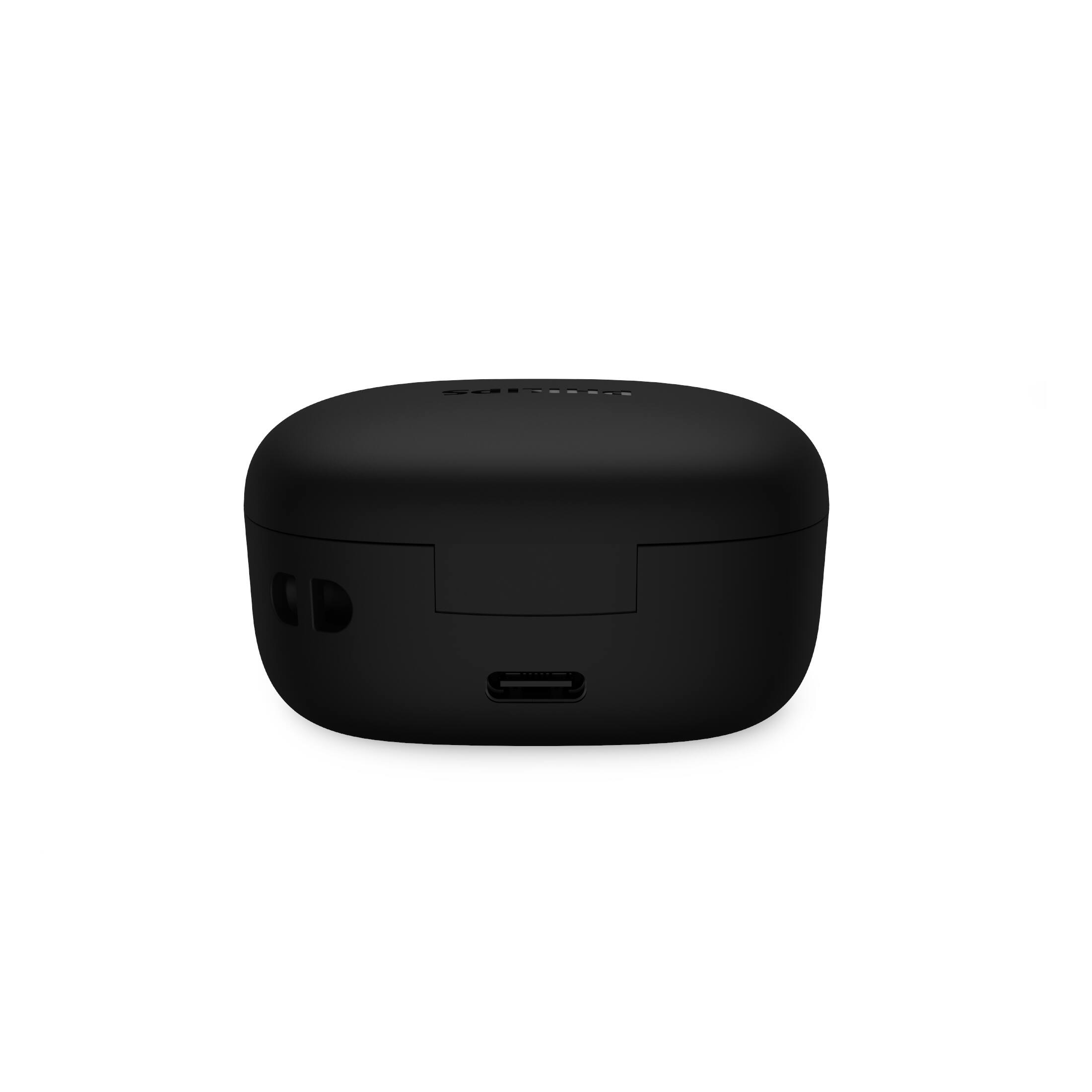 Alt View 2. Philips - TAT2100 True Wireless In-Ear Bluetooth Earbuds with 4-Mic Technology, 36H Playtime - Black.