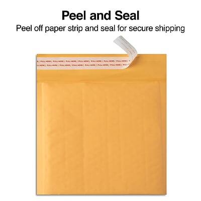 Peel and Seal

Peel off paper strip and seal for secure shipping