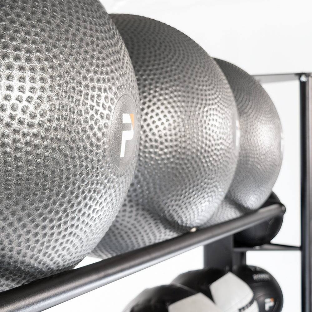 Alt View 2. Power Systems - ProElite 65cm Stability Ball – Heavy-Duty, Non-Slip Balance Ball for Exercise - Black.