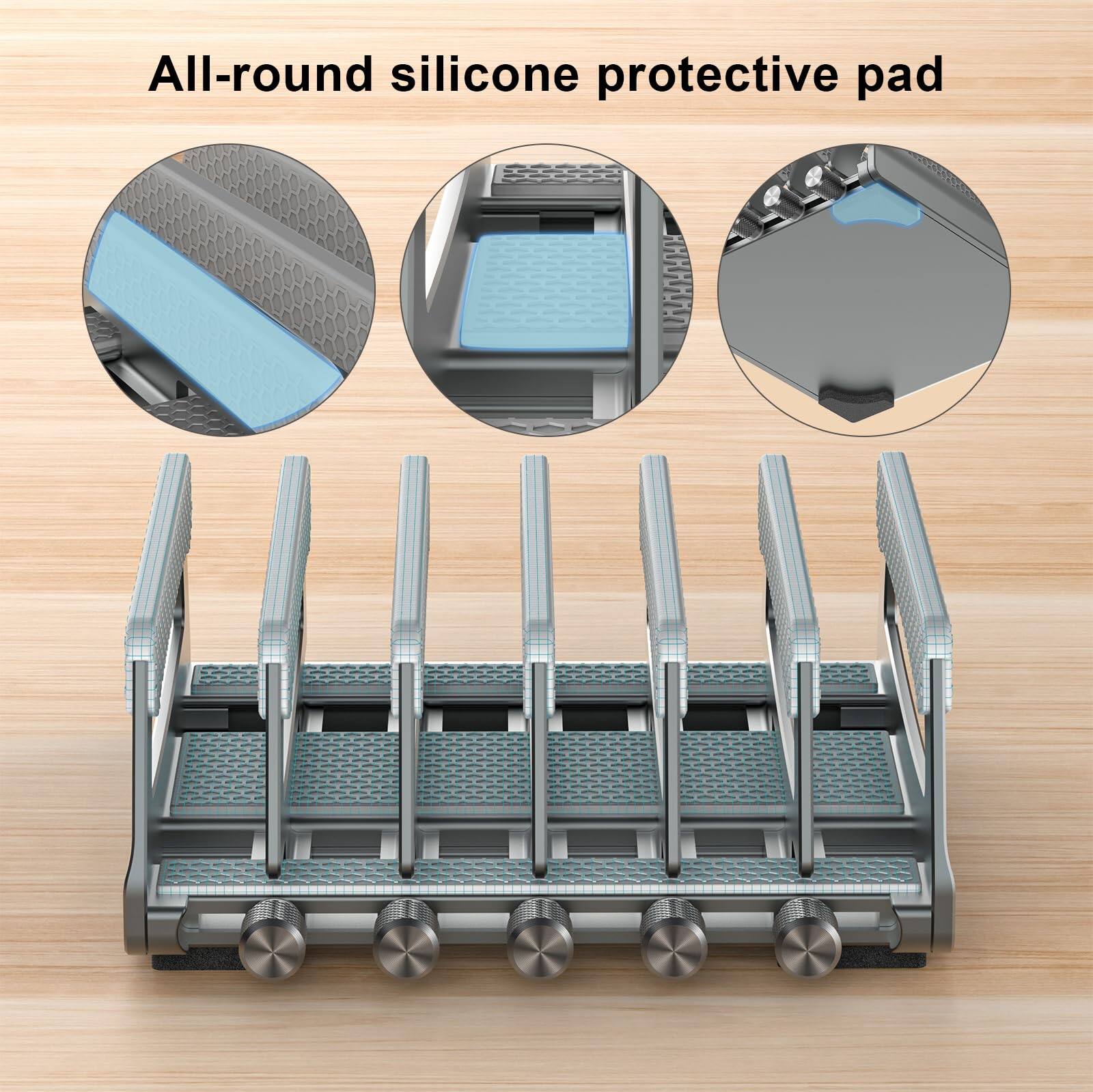 All-round silicone protective pad