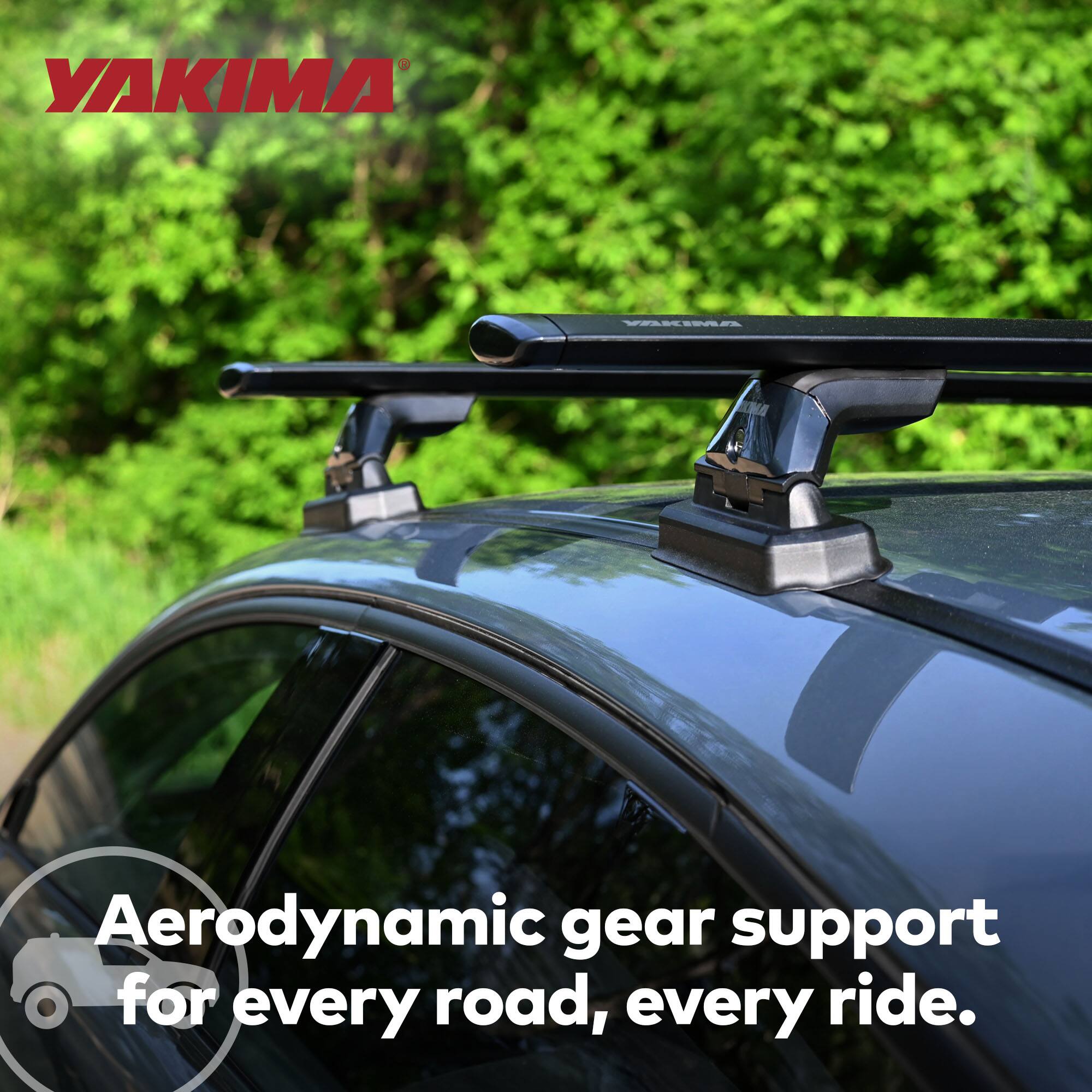 YAKIMA  
Aerodynamic gear support for every road, every ride.