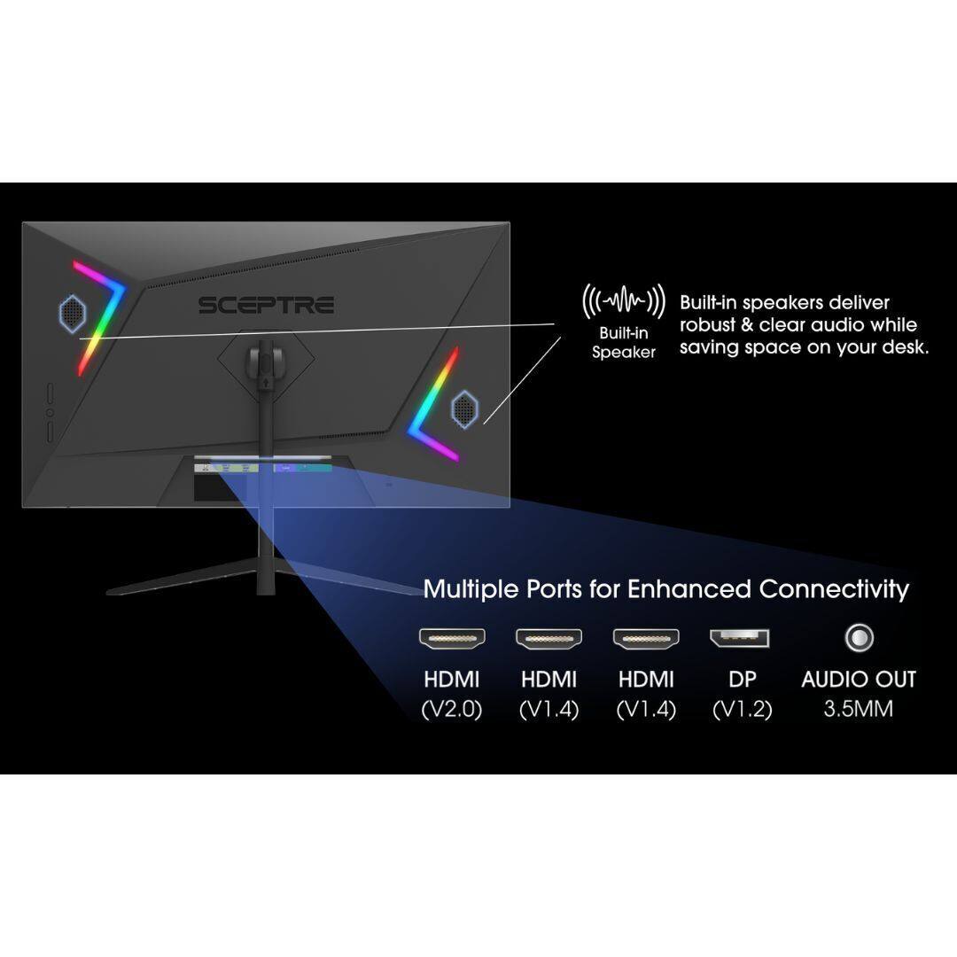 Sceptre 27-Inch Full HD 100Hz Edgeless LED Gaming Monitor - Thumbnail 4