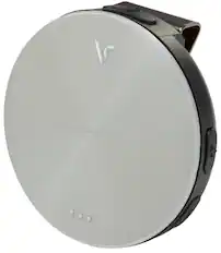 Front. Voice Caddie - VC4 Golf GPS Rangefinder | Voice Output of Distance, Auto-Slope, Front, Middle, Back Active Green Info - Silver/Black.