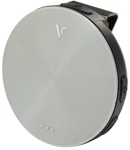 Voice Caddie - VC4 Golf GPS Rangefinder | Voice Output of Distance, Auto-Slope, Front, Middle, Back Active Green Info - Silver/Black
