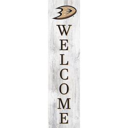 Fan Creations - Anaheim Ducks 48'' Welcome Leaner - Multicolor