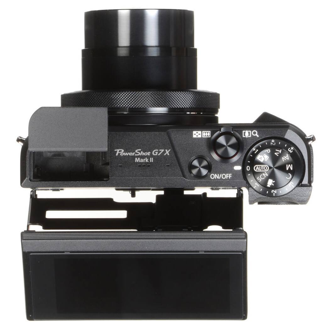 PowerShot G7X Mark II

ON/OFF

Q

Tv Av

AUTO SCN

P A M SCN S

1 2 3

E- N