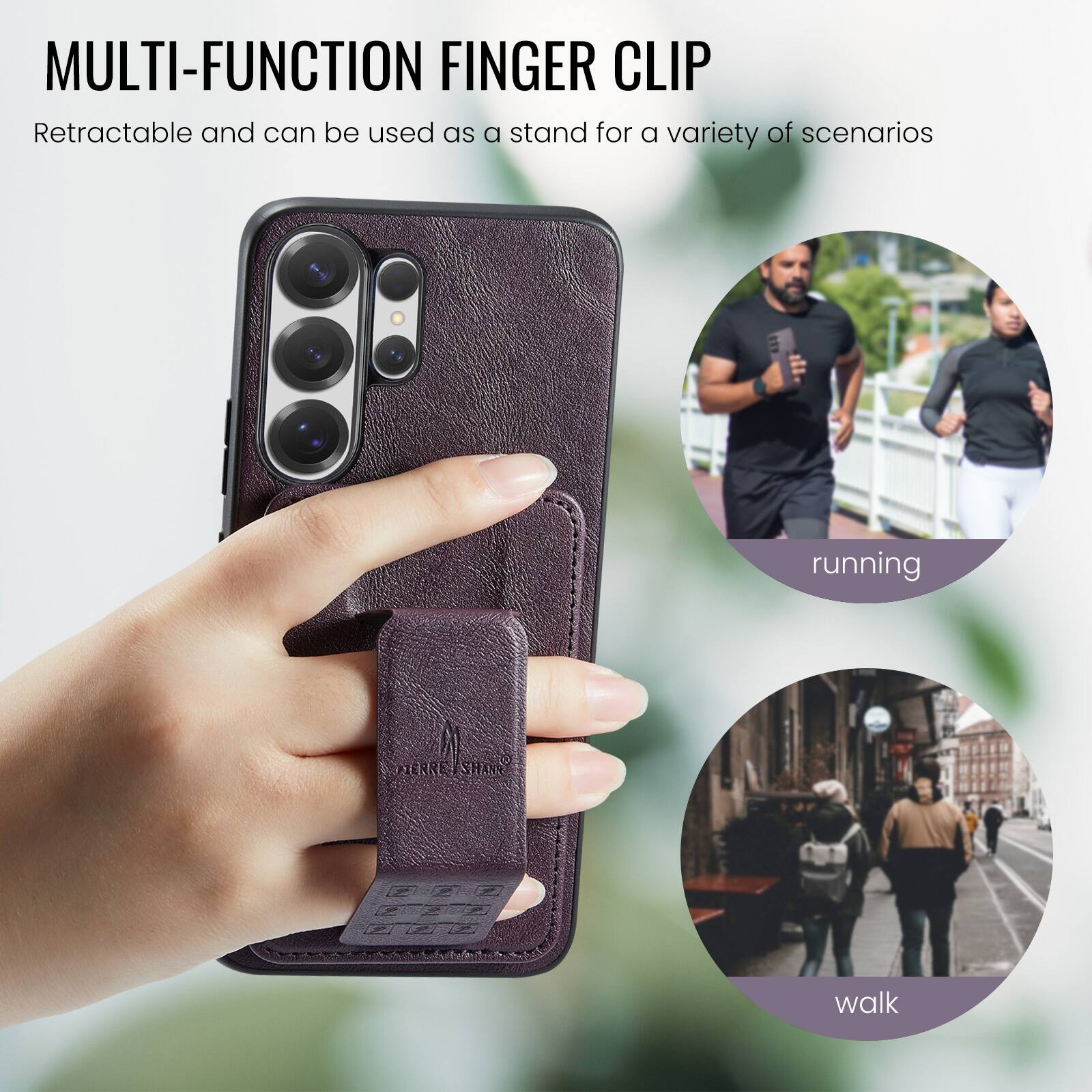 MULTI-FUNCTION FINGER CLIP

Retractable and can be used as a stand for a variety of scenarios

running

walk