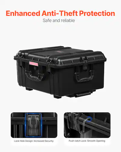 Vevor Weerbestendige Hardcase Droogboxen met Voorges Vevor Weerbestendige Hardcase Droogboxen met Voorges