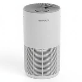 Airplus - KJ450 Air Purifier with 3-in-1 Filter, 360° Air Intake, Washable Pre-Filter, Sleep Mode, 24H Timer, White