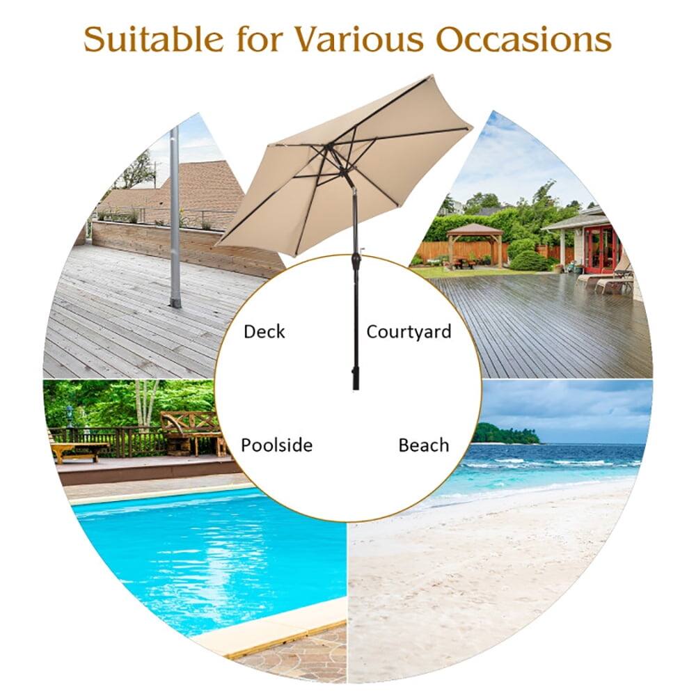 Suitable for Various Occasions

- Deck
- Courtyard
- Poolsides
- Beach