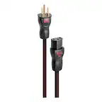 Front. AudioQuest - AudioQuest NRG-X3 Power Cable for Amplifiers and Power Conditioners - 3.28 ft (1m) - Black.