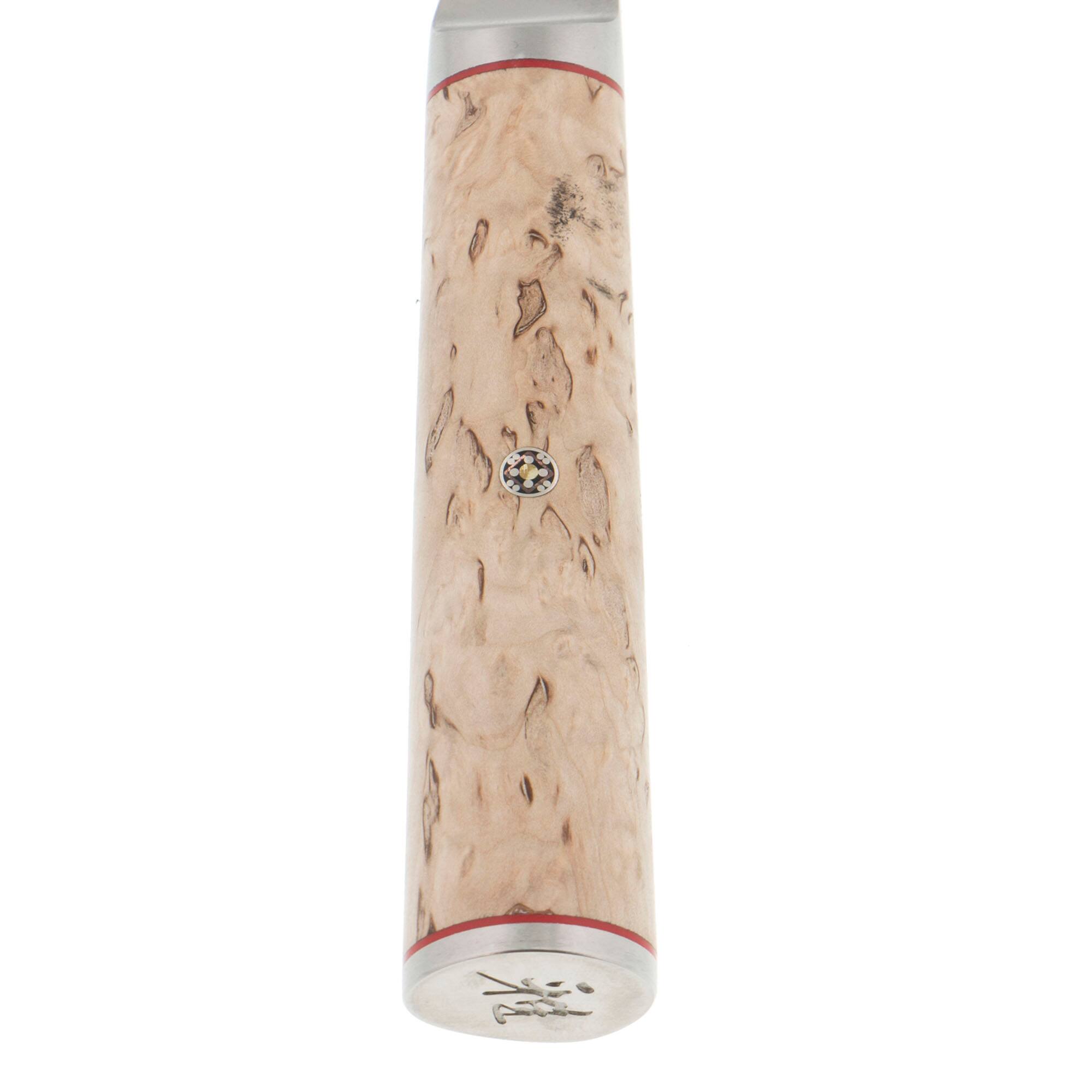 Alt View 2. Miyabi - Miyabi Birchwood SG2 6.5-inch Nakiri Knife - Stainless Steel.