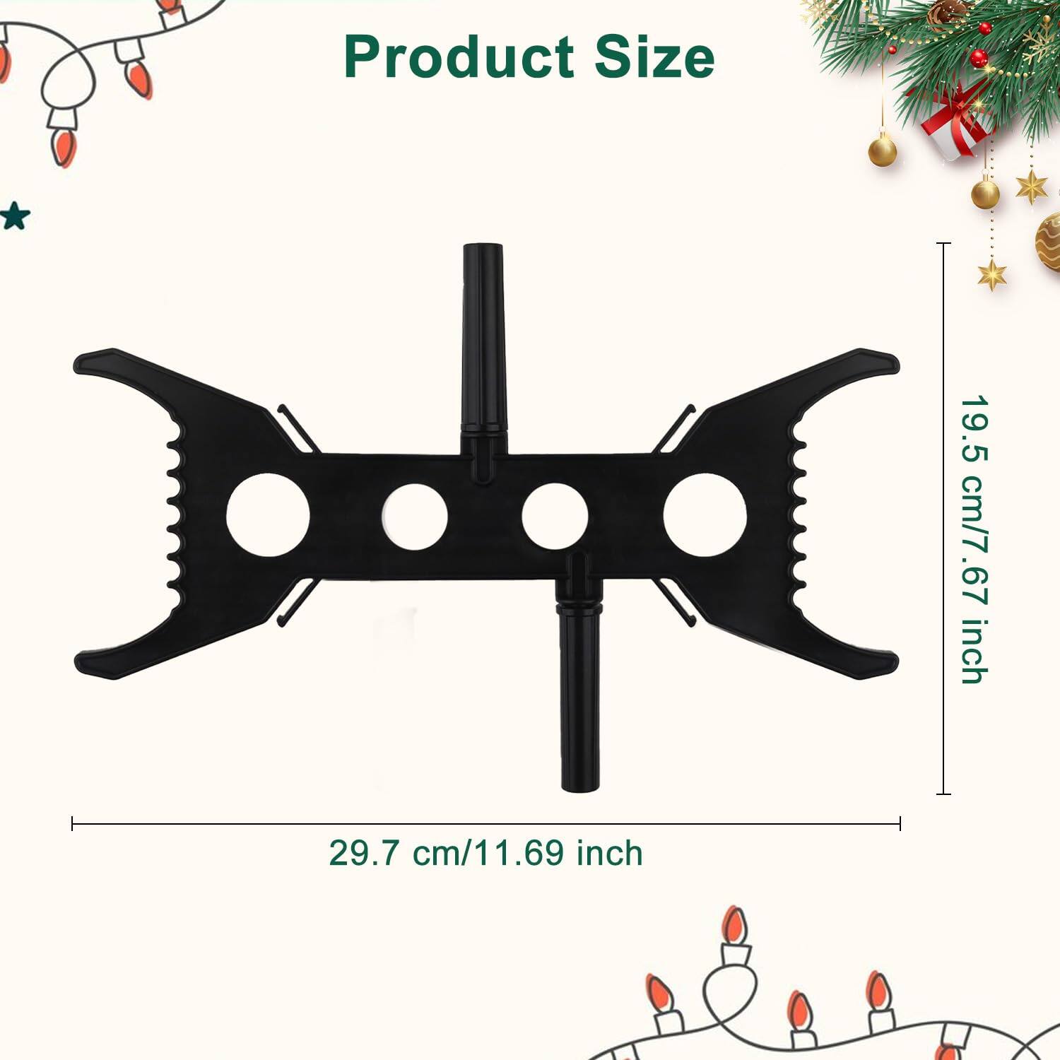 Product Size  
19.5 cm/7.67 inch  
29.7 cm/11.69 inch