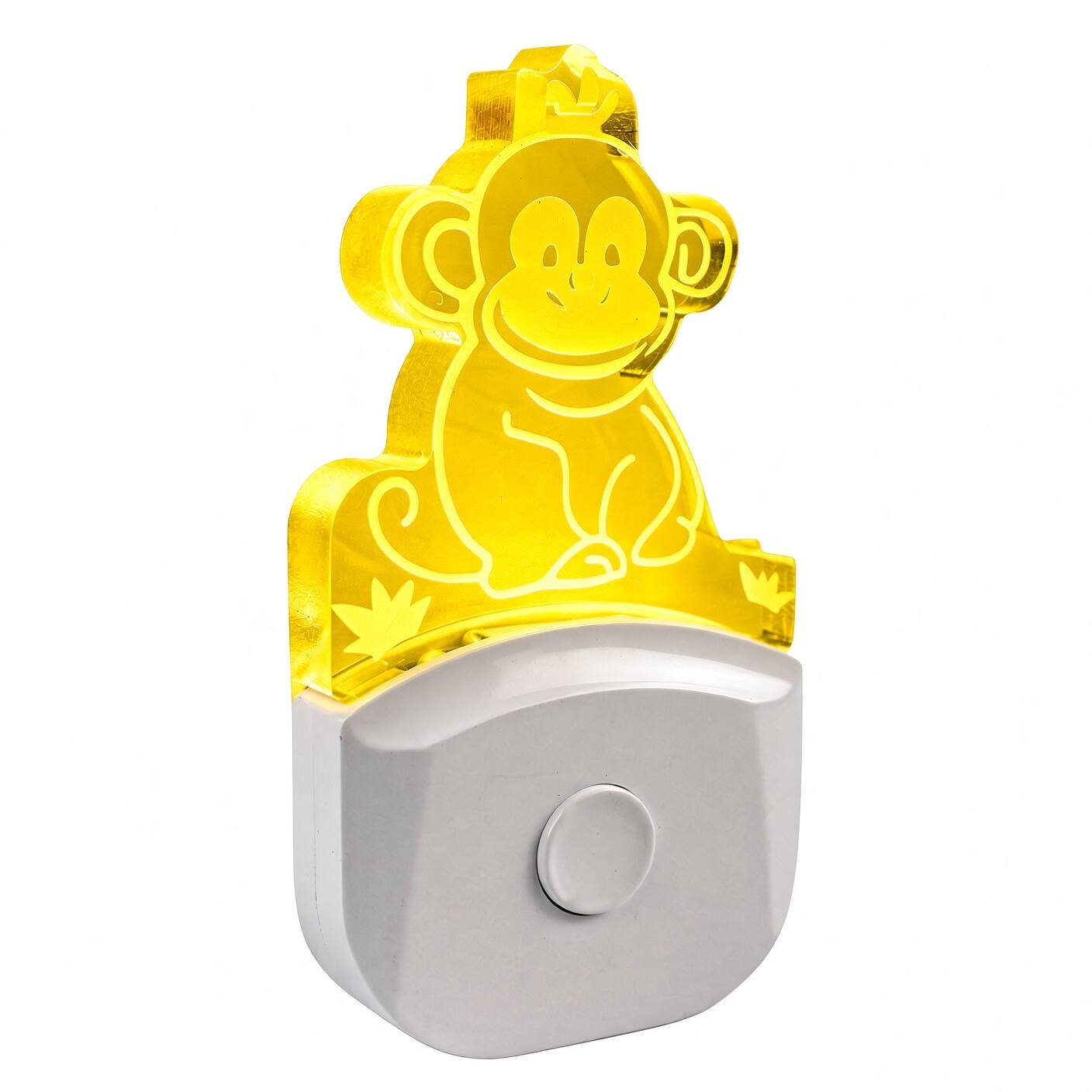 Alt View 8. MOBI - MOBI WallMate Plug-In Nightlight Safari Themed - Monkey.