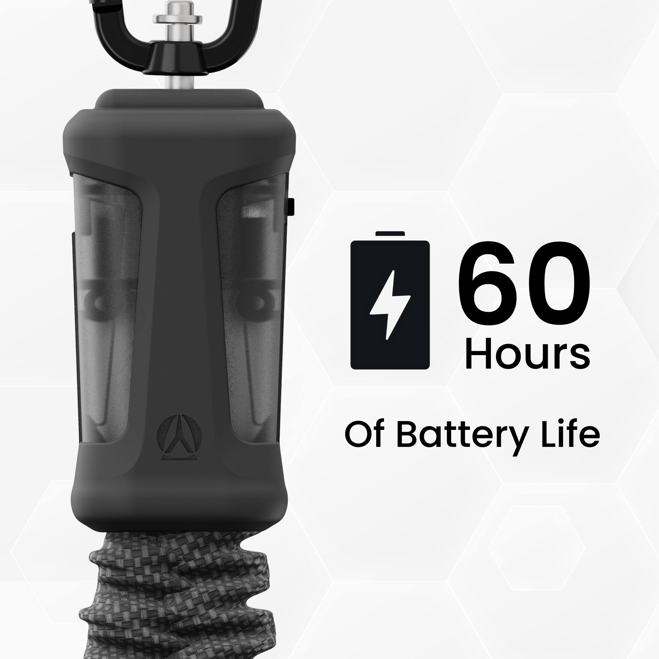 60 Hours of Battery Life