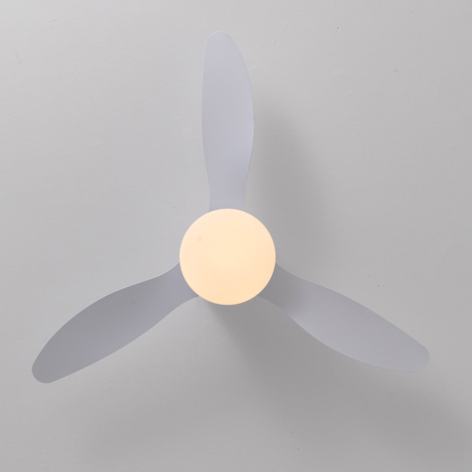 Alt View 9. Siljoy - 42 Inch Flush Mount Ceiling Fans with Lights and Remote for Bedroom, Living Room,Kitchen,Patios Indoor and Outdoor.