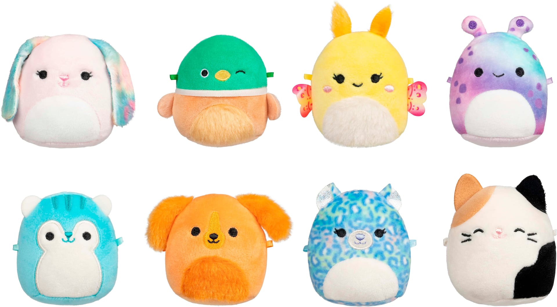 Jazwares Squishmallows Original Micromallows 8 Pack 2.5" Plush Set ...