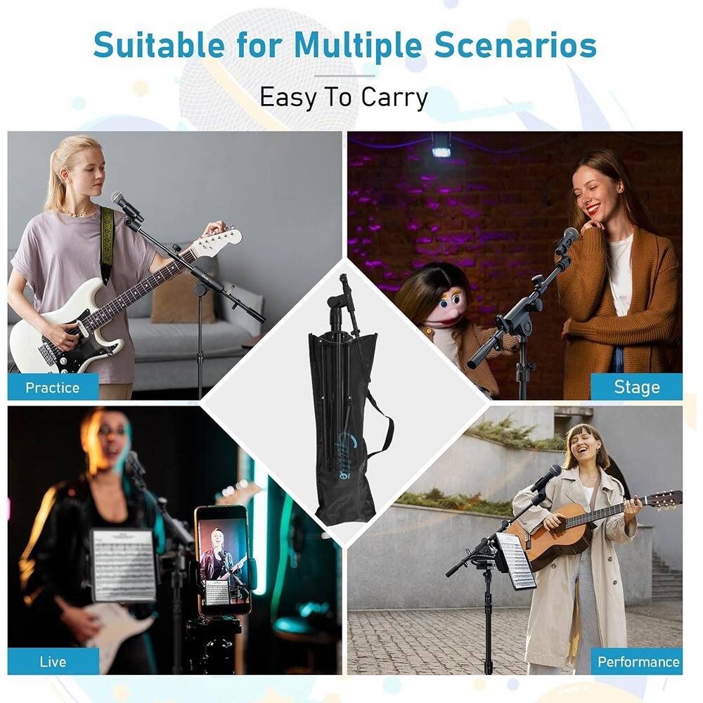 Suitable for Multiple Scenarios
Easy To Carry
Practice
Live
Stage
Performance