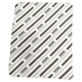 Logo Brands - Vegas Golden Knights Classic Vertical Stripe Fleece Throw Blanket - Multicolor