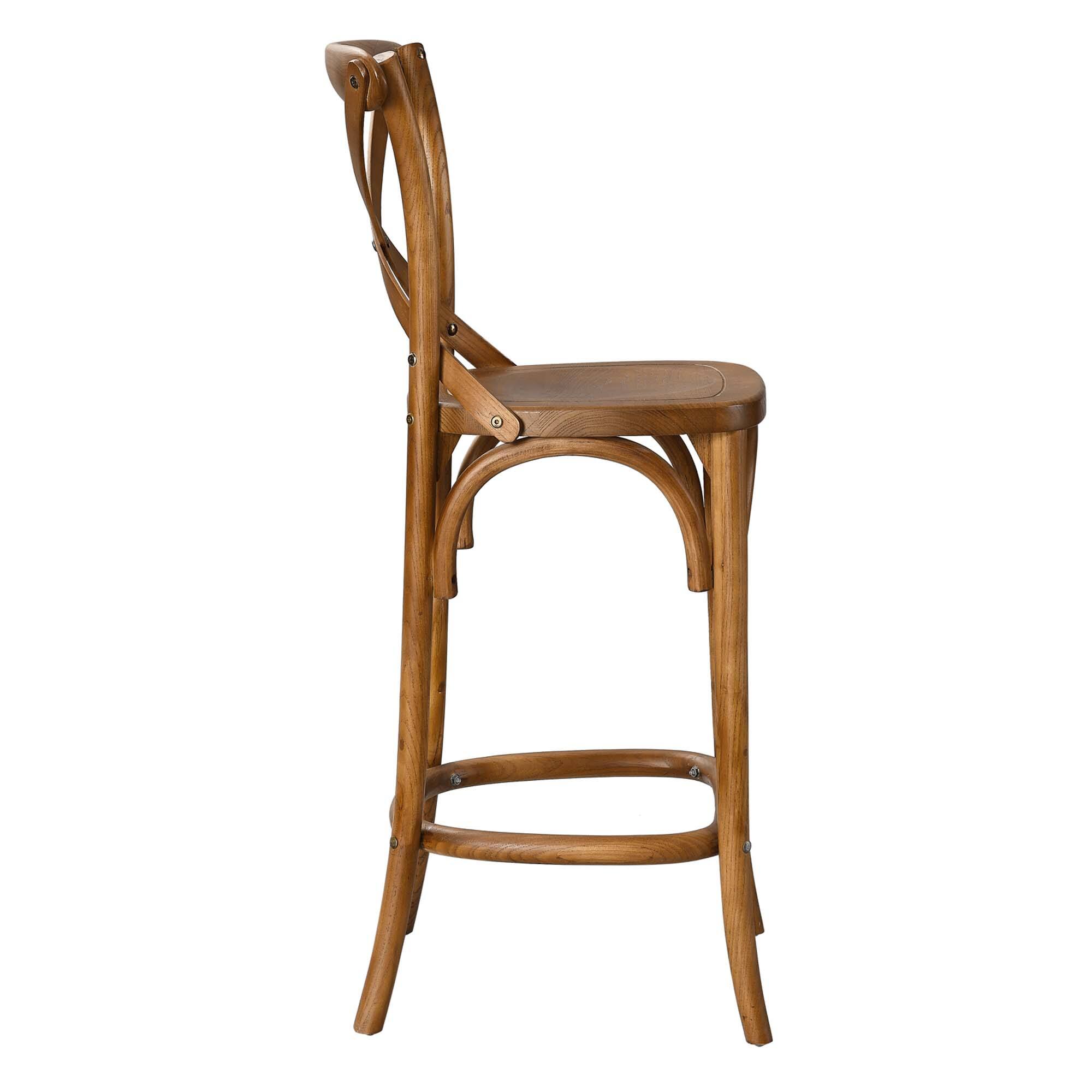 Alt View 2. Modway - Gear Counter Stool by Modway - Brown.