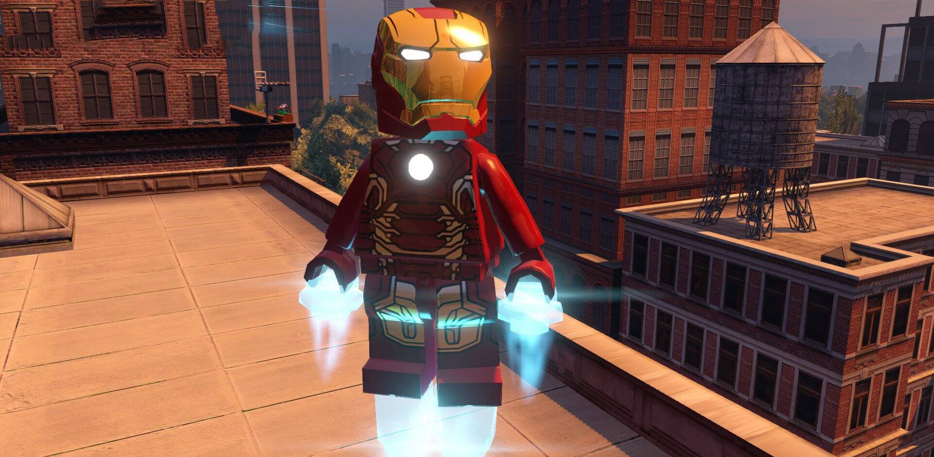 Left. Warner Bros. - Lego Marvel Avengers - PlayStation 4.