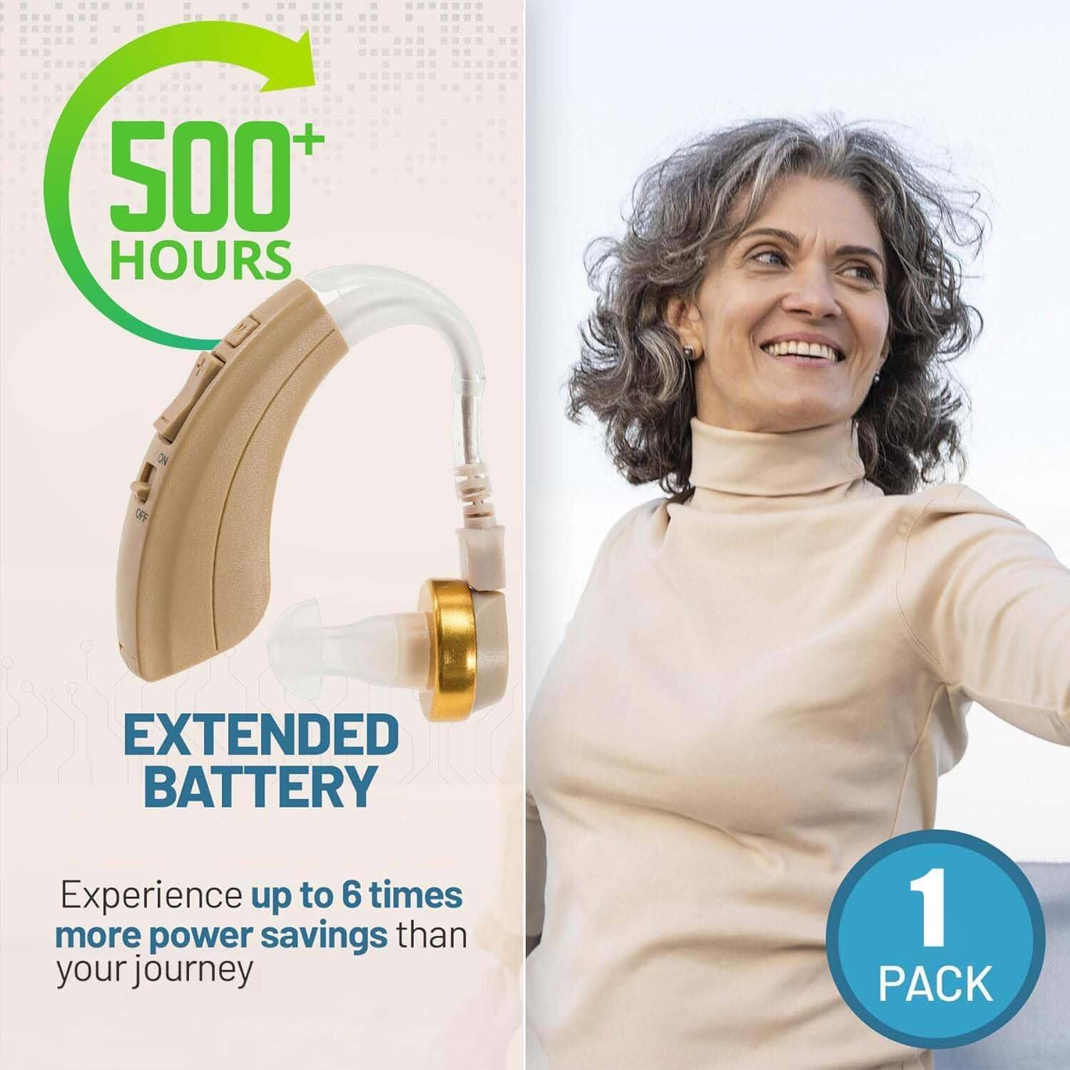 500+ HOURS  
EXTENDED BATTERY  
Experience up to 6 times more power savings than your journey  

1 PACK