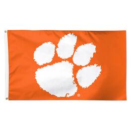 WinCraft - Clemson Tigers 3' x 5' Single-Sided Deluxe Primary Team Flag - Multicolor