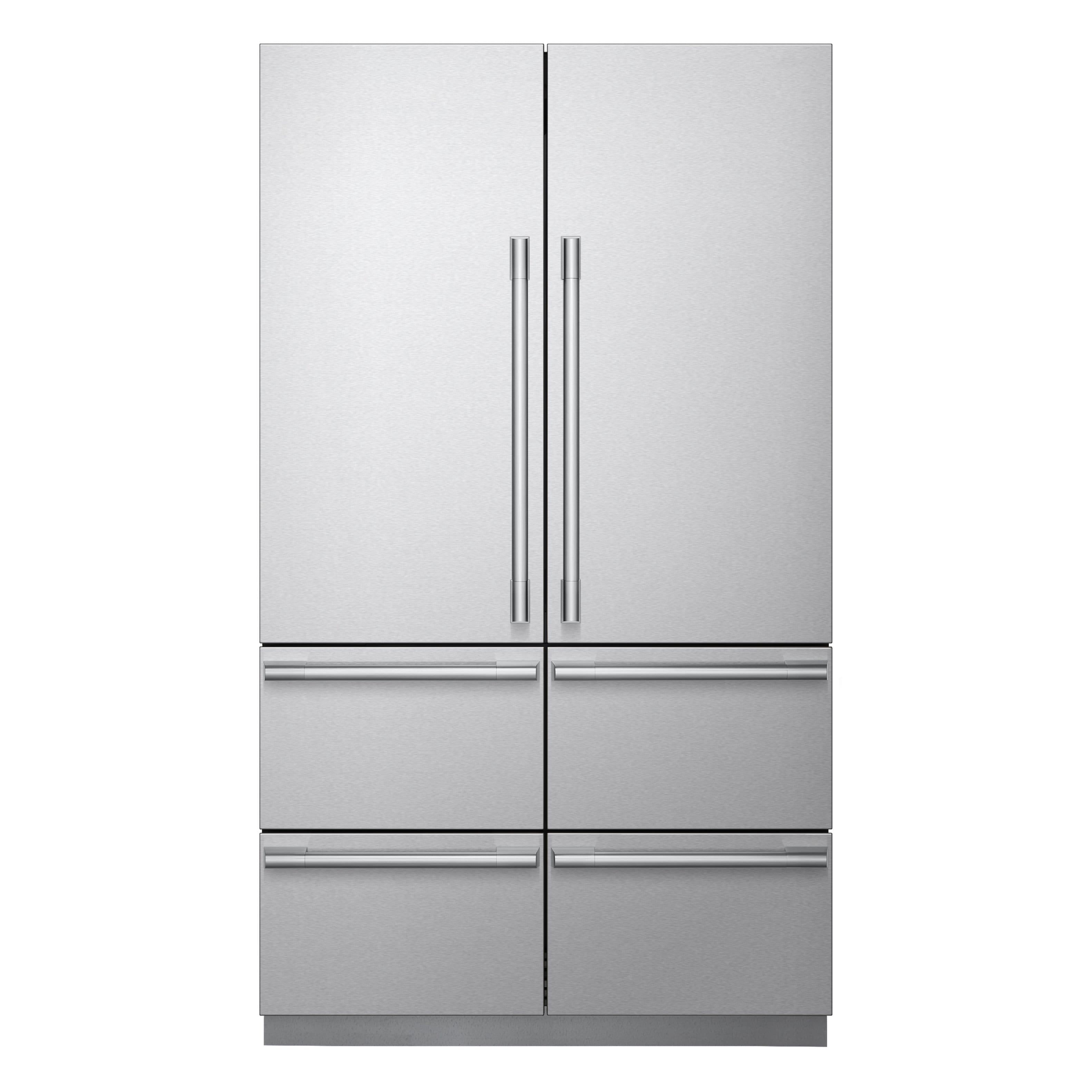 SKS - 48-in Built-In French Door Refrigerator - Stainless Steel