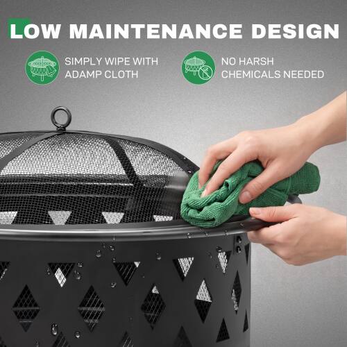 LOW MAINTENANCE DESIGN

SIMPLY WIPE WITH ADAMP CLOTH

NO HARSH CHEMICALS NEEDED