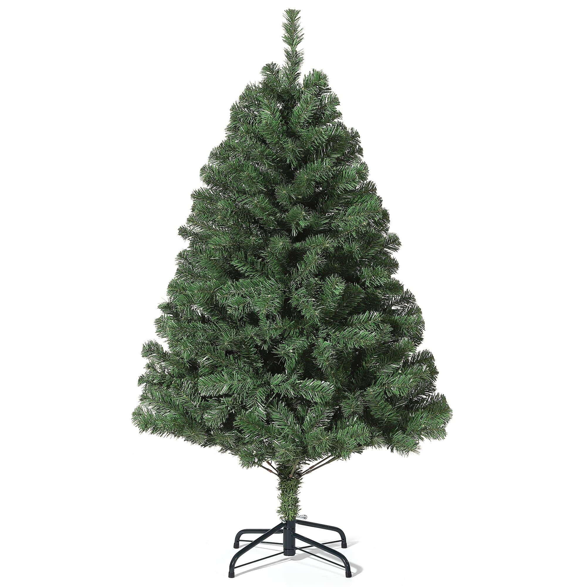 Acekool - 6FT Artificial Christmas Tree, Realistic Premium Spruce Hinged Christmas Tree - Green
