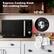 Alt View 13. Galanz - 1.6 Cu. Ft SpeedWave - Black.