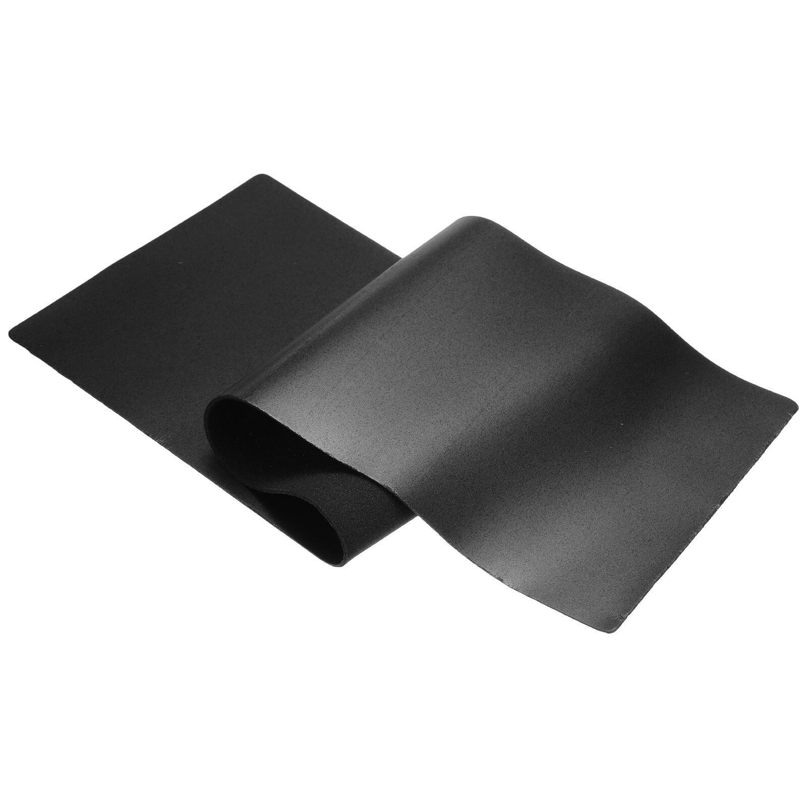 Front. Unique Bargains - 1pc 5 x 17 x 0.06 Inch Keyboard Sound Dampening Foam, Modular Sponge for Hot Swap Mechanical Keyboards - Black.