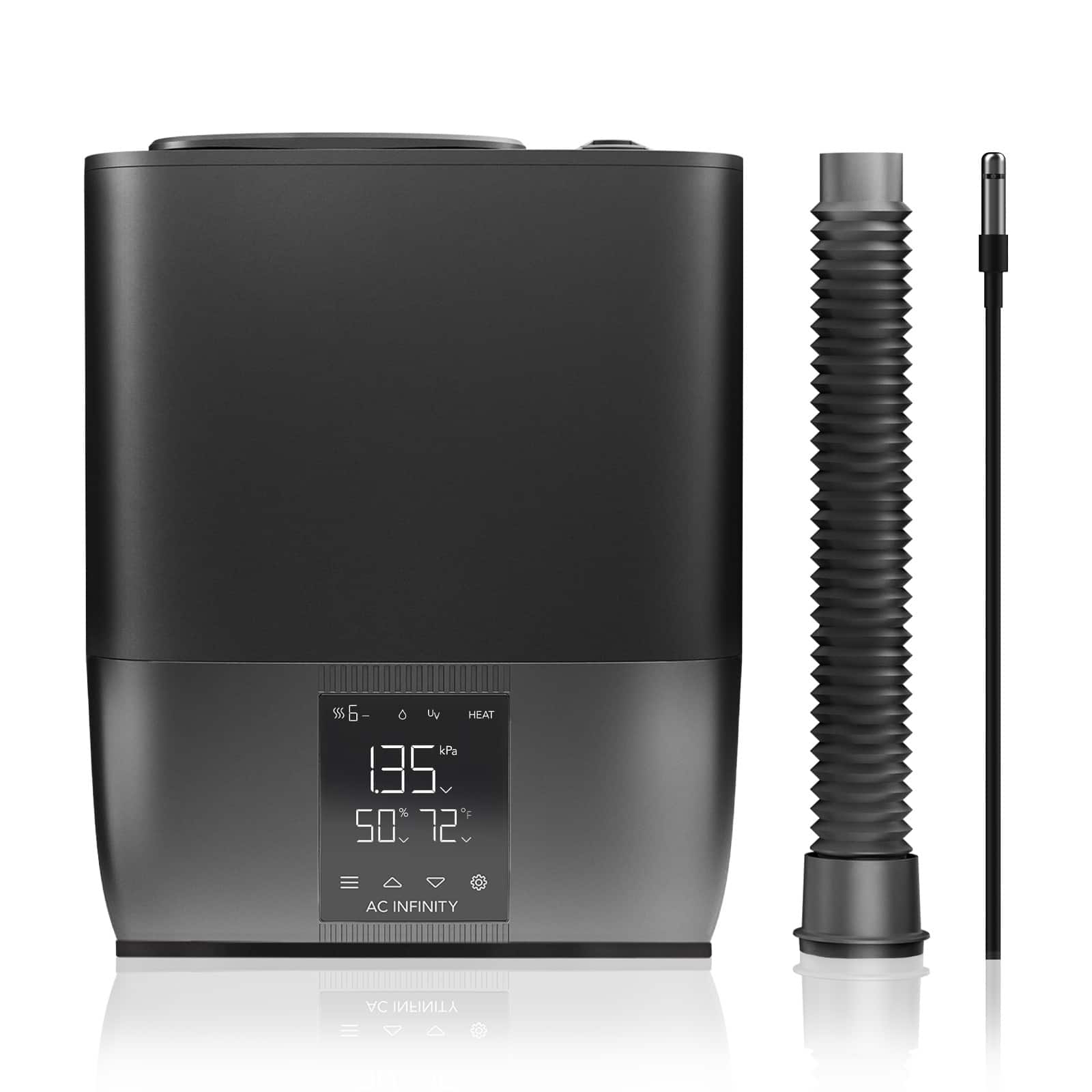 AC Infinity - CLOUDFORGE T5, Plant Humidifier 9L, Cool and Warm Mist, VPD Humidity Controls