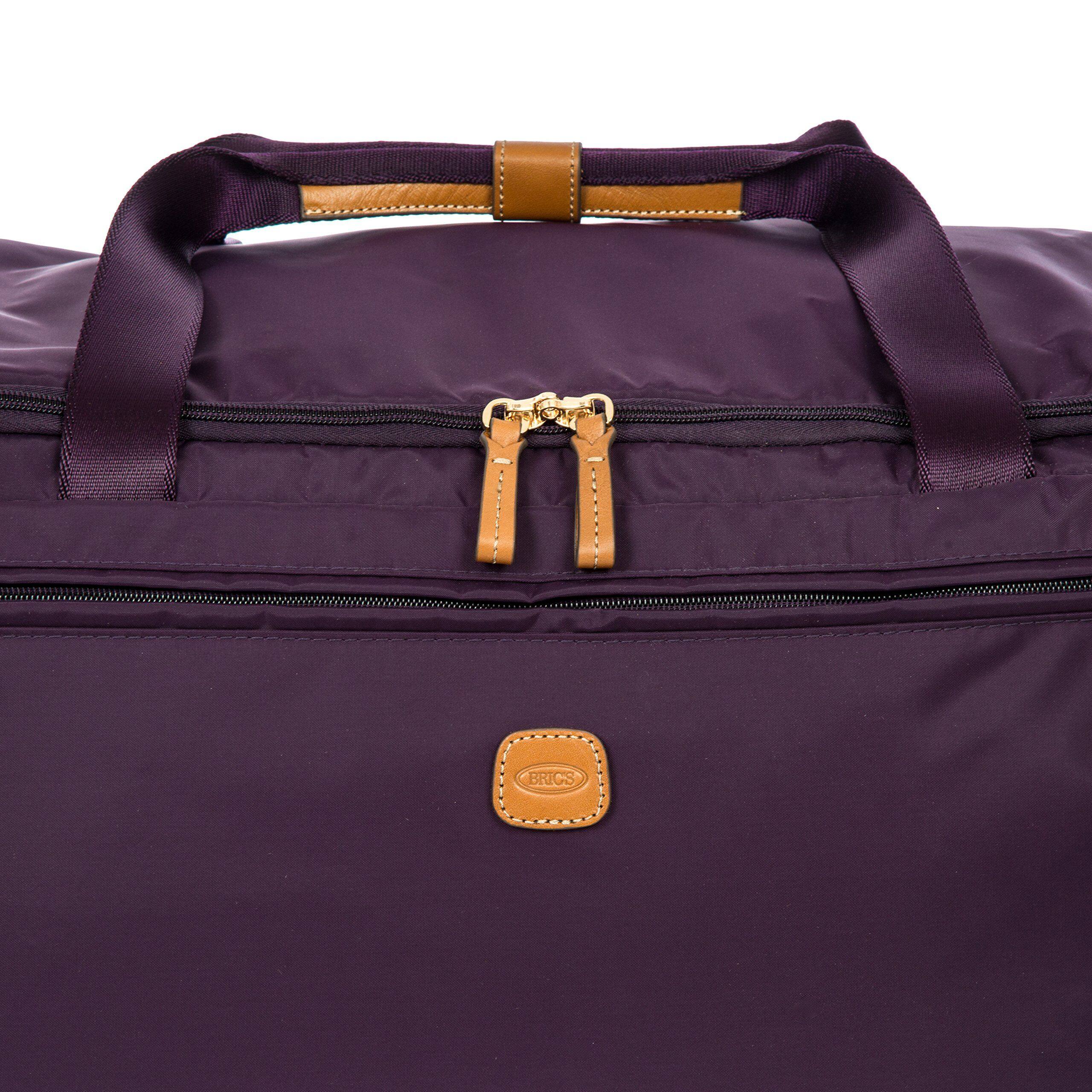 Left. Bric's - Bric's X-Bag 28" 2-Wheel Wheeled Duffel Bags Violet - Violet.