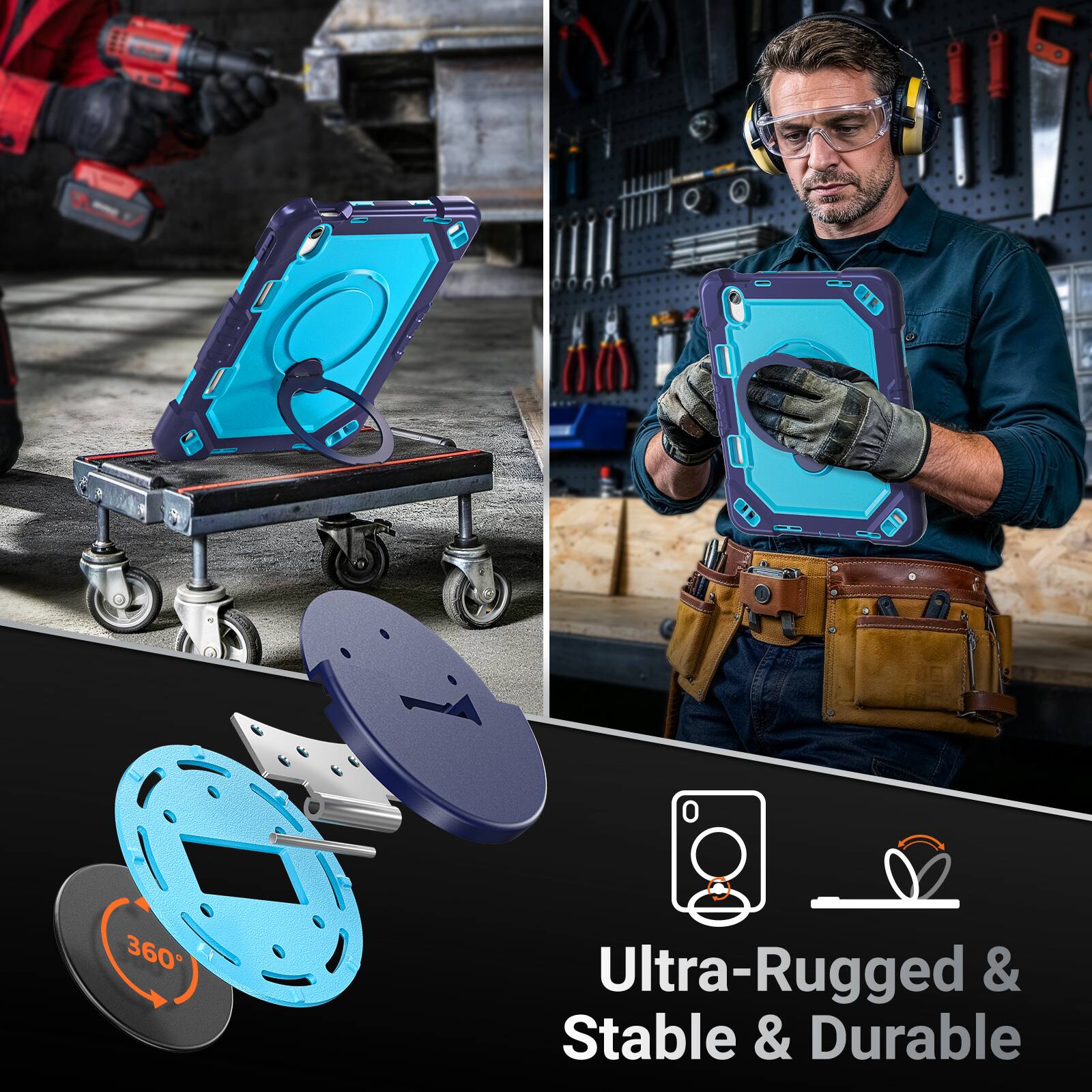 360 Ultra-Rugged & Stable & Durable