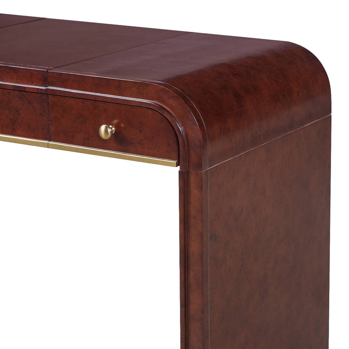 Alt View 6. Loheer - Loheer Flip Top Vanity Desk, Espresso Vanity Table with Mirror and Hidden Storage - Espresso.
