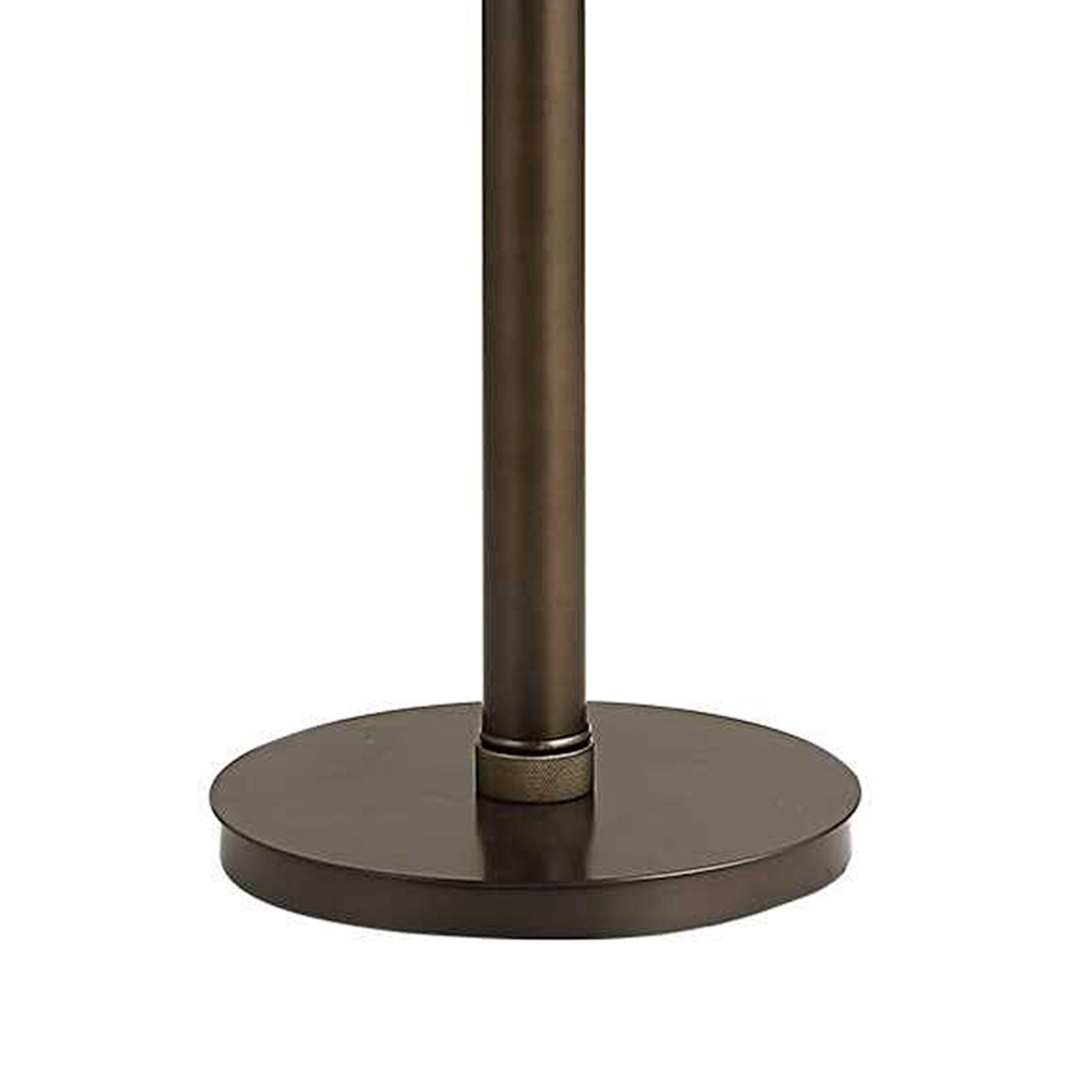 Left. Manhattan Lane - Jesy Modern Floor Lamp with Dome Metal Shade, 59 Inch.