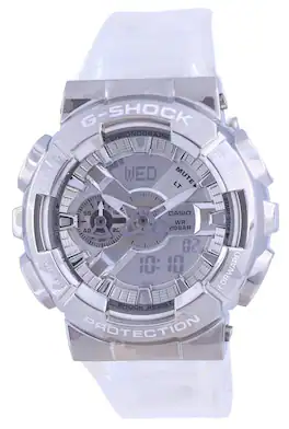 Casio - G-Shock Special Color Analog Digital GM-110SCM-1A GM110SCM-1 200M Men's Watch - Silver