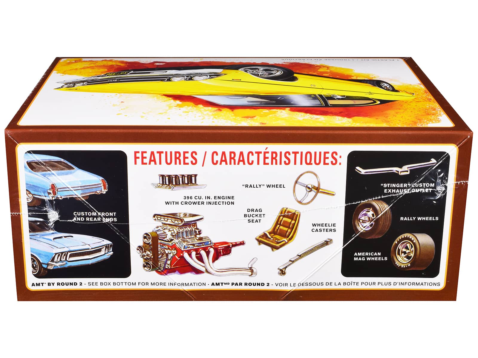 Skill 2 Model Kit 1969 Chevrolet Chevelle SS 396 1/25 Scale Model