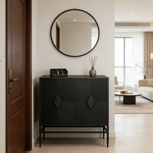 Black Cabinets