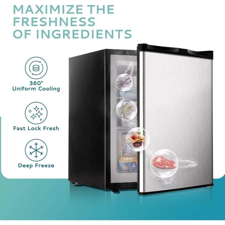 MAXIMIZE THE FRESHNESS OF INGREDIENTS

- 360° Uniform Cooling
- Fast Lock Fresh
- Deep Freeze